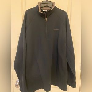 Columbia sportswear three-quarter zip fleece lined top